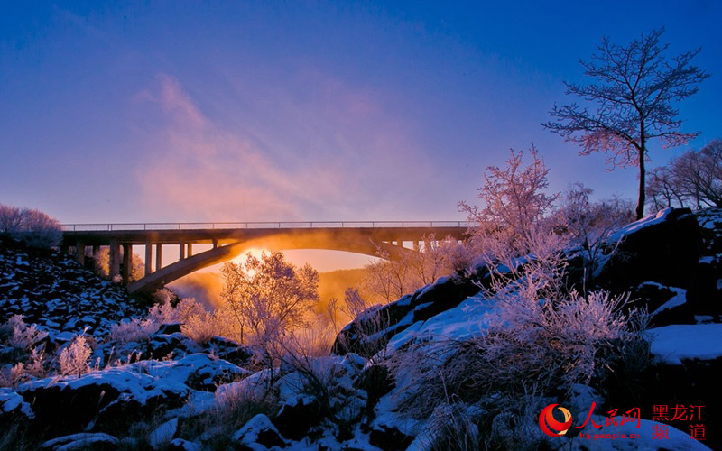 A glimpse of Jingpo Lake