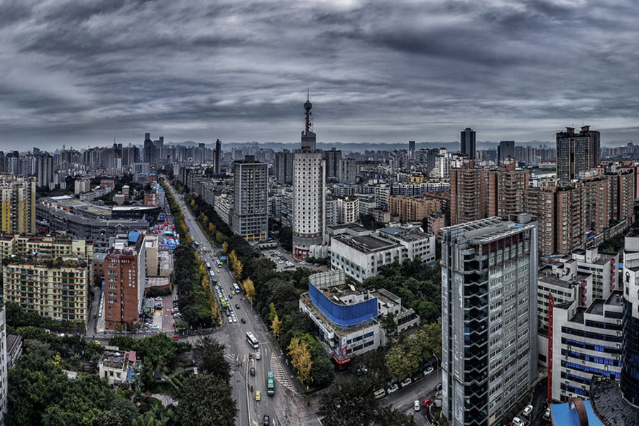 Exquisite night views of 'Mountain City'