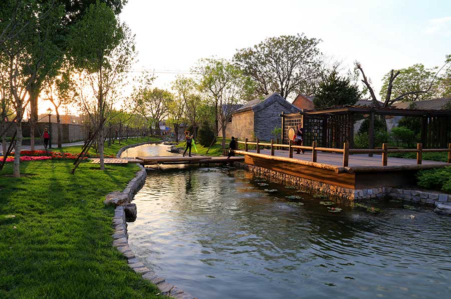 Waterside park hidden deep inside Beijing hutongs to open soon