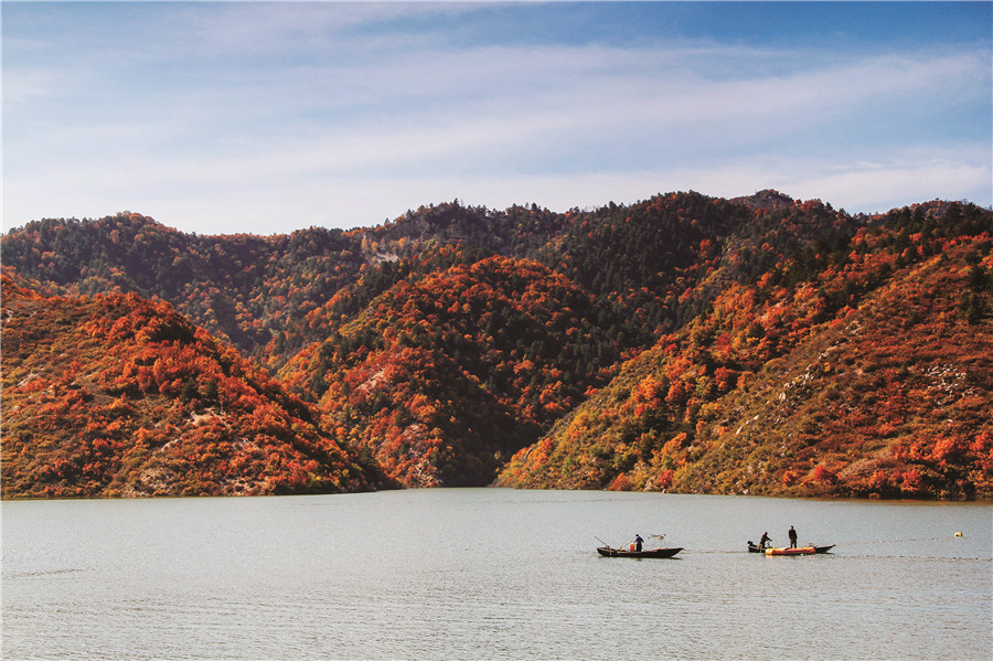 Rich colors of autumn in Taiyuan