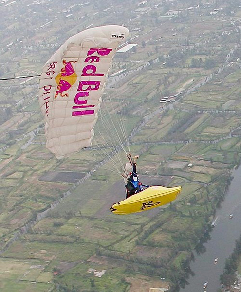 空中皮劃艇：逃離地心引力的束縛