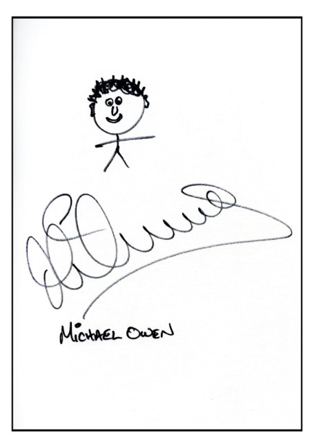 英超群星慈善自畫像