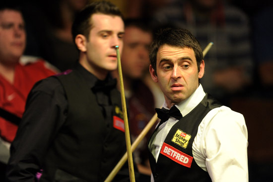 奧沙利文失誤連連 首階段4:4暫平塞爾比