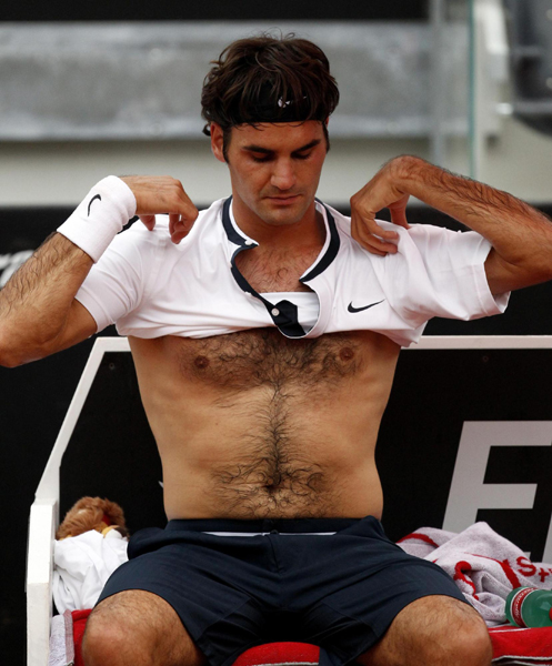 羅馬大師賽：費(fèi)德勒爆冷出局 小德、穆雷輕松晉級