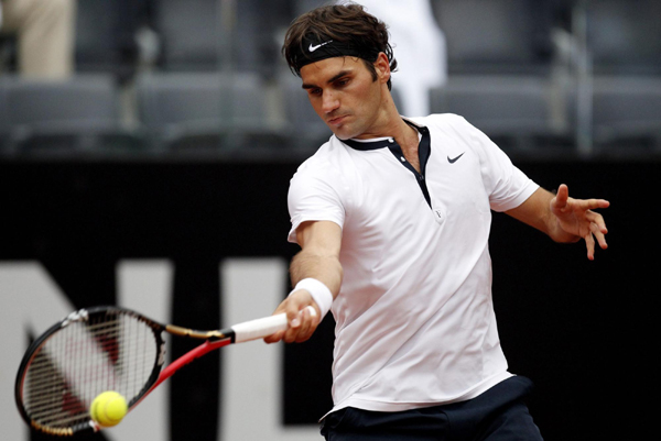 羅馬大師賽：費(fèi)德勒爆冷出局 小德、穆雷輕松晉級