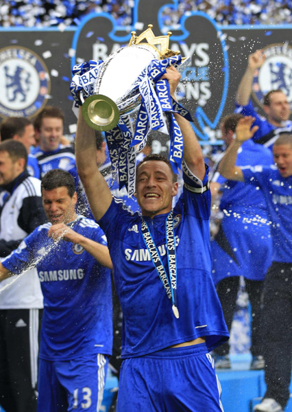 英超：切爾西力壓曼聯(lián)1分 第四次奪冠