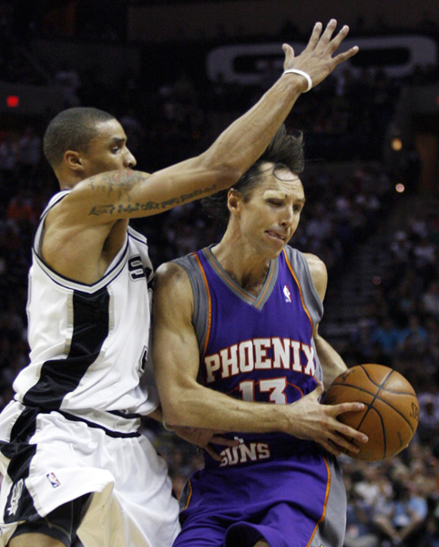 NBA：“獨(dú)眼”納什帶太陽(yáng)率先晉級(jí) 馬刺被0:4橫掃