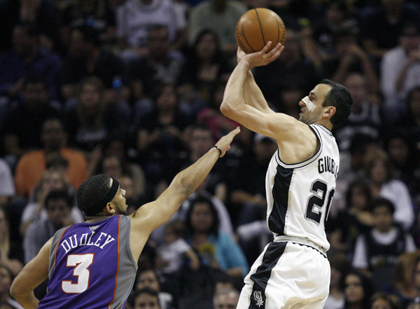 NBA：“獨(dú)眼”納什帶太陽率先晉級 馬刺被0:4橫掃