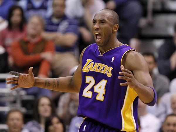 NBA：科比32分 湖人4:0橫掃爵士會(huì)師太陽