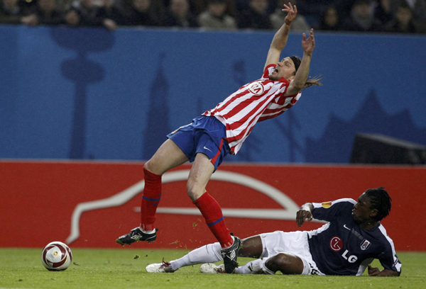 歐聯(lián)杯：弗蘭加時絕殺富勒姆 馬競2:1奪冠