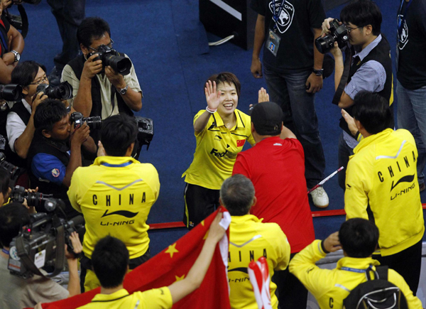 尤杯：王儀涵速勝汪鑫苦戰(zhàn) 中國(guó)3:0印尼進(jìn)決賽