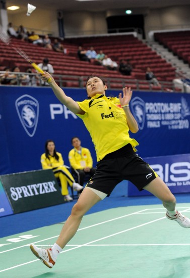 尤伯杯：中國(guó)3:0完勝印尼 將與韓國(guó)爭(zhēng)冠