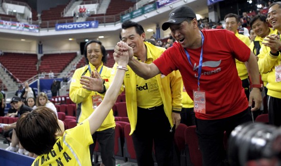 尤伯杯：中國(guó)3:0完勝印尼 將與韓國(guó)爭(zhēng)冠