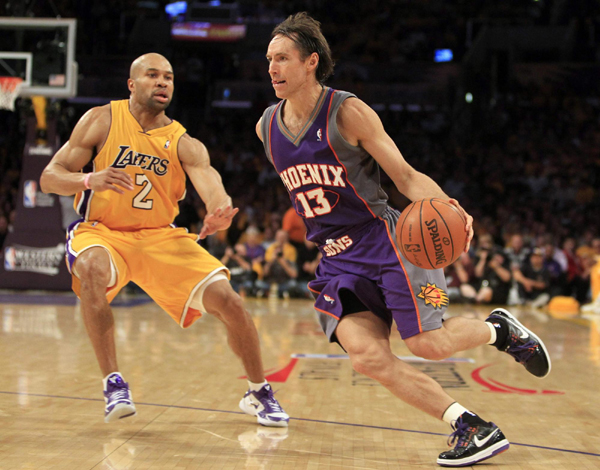 NBA：科比40分力壓納什兩雙 西部決賽湖人1:0太陽