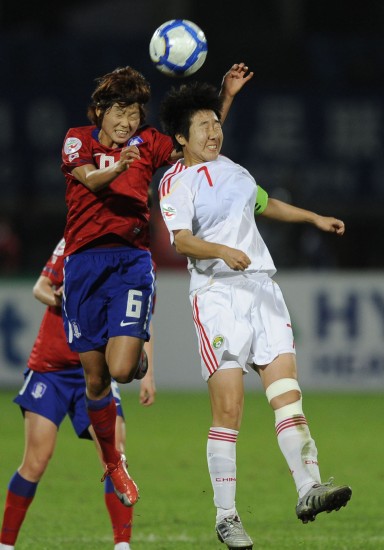 女足亞洲杯：中國(guó)隊(duì)0:0險(xiǎn)平韓國(guó)隊(duì)