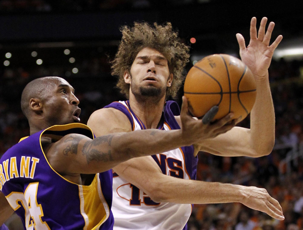 NBA：科比36分難救湖人 斯塔德邁爾42分太陽奏凱