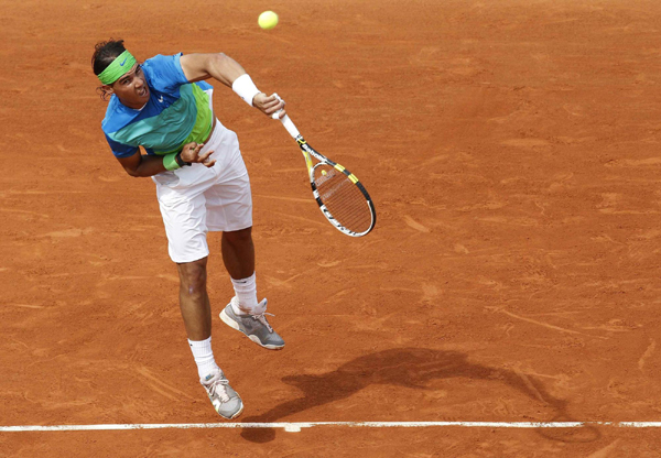 法網(wǎng)：納達爾取得開門紅 薩芬娜爆大冷