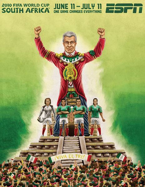 世界杯32強(qiáng)手繪海報(bào)