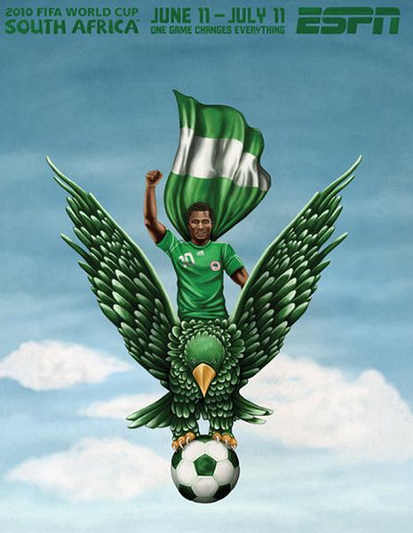 世界杯32強(qiáng)手繪海報(bào)