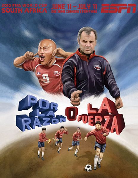 世界杯32強(qiáng)手繪海報(bào)