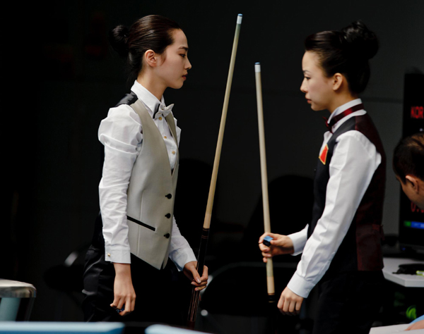 美式九球上演中韓“美女大戰(zhàn)”