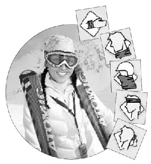 魔術(shù)頭巾 戶外運(yùn)動(dòng)離不了