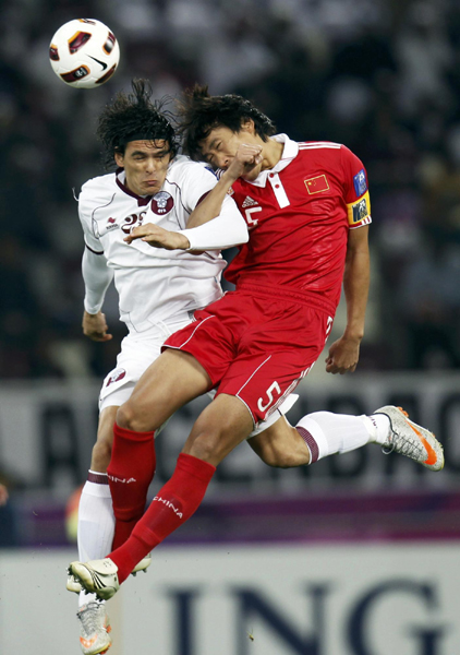 亞洲杯：中國隊(duì)0:2完敗卡塔爾隊(duì)