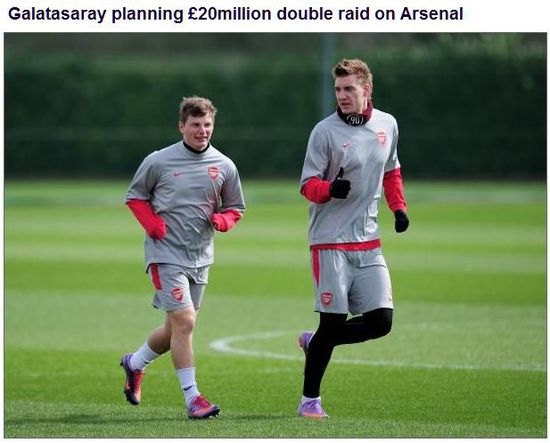 土超豪門密謀挖角阿森納沙皇本特納