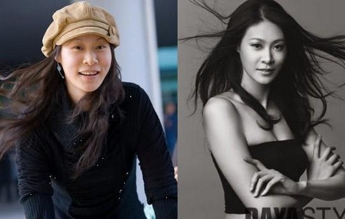 體壇大美女妝前妝后對比