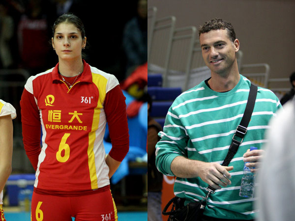 恒大美女接應(yīng)擁抱神秘男友 賽后大方秀恩愛