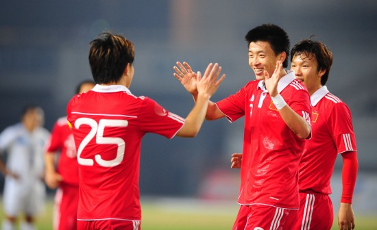 國(guó)足3:0完勝洪都拉斯 蒿俊閔上演助攻帽子戲法