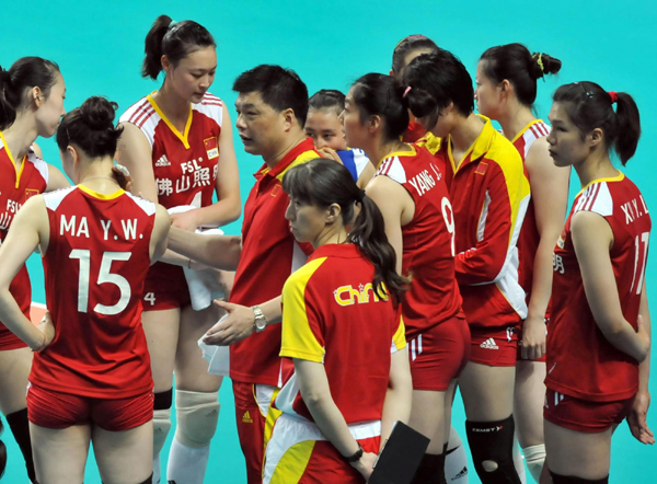 大獎(jiǎng)賽總決賽:中國女排首輪苦戰(zhàn)5局不敵塞爾維亞