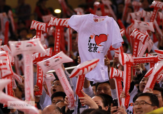 北京隊(duì)首奪CBA總冠軍