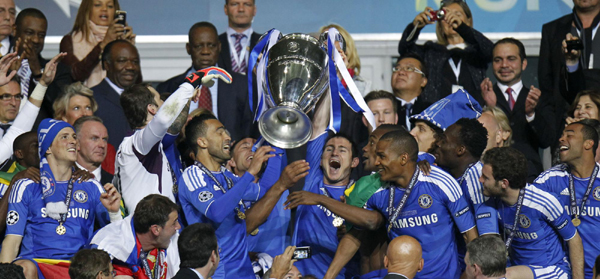 歐冠：切爾西點(diǎn)球擊敗拜仁慕尼黑首次捧杯