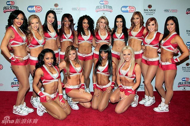 NBA的美艷啦啦隊(duì)女郎們