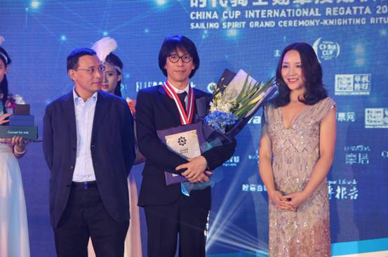 中國杯帆船賽藍(lán)色盛典 “我”騎士橫空出世