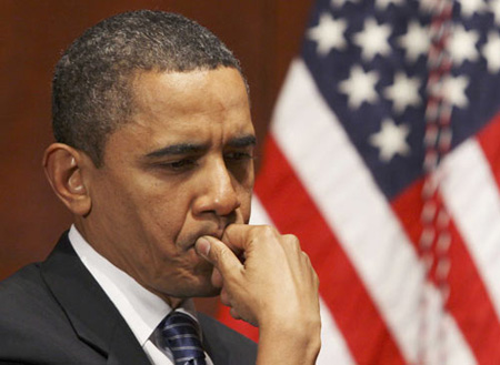 Obama's first-year approval rating averages 57%