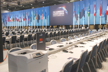 走進(jìn)G20國倫敦峰會會展中心(組圖)