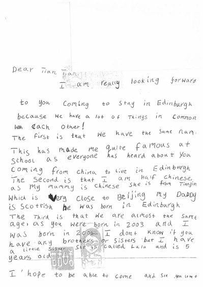 中英混血女孩與愛丁堡熊貓的特別緣分