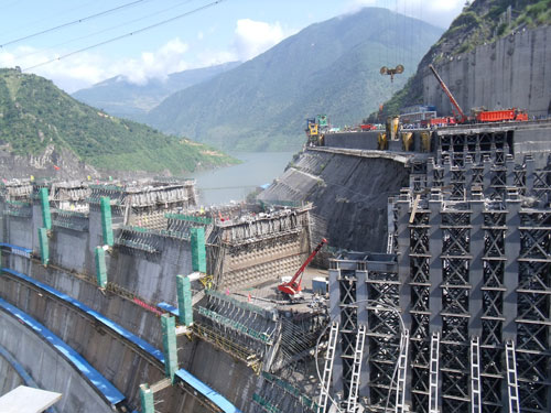 走進(jìn)云南華能小灣水電站（組圖）